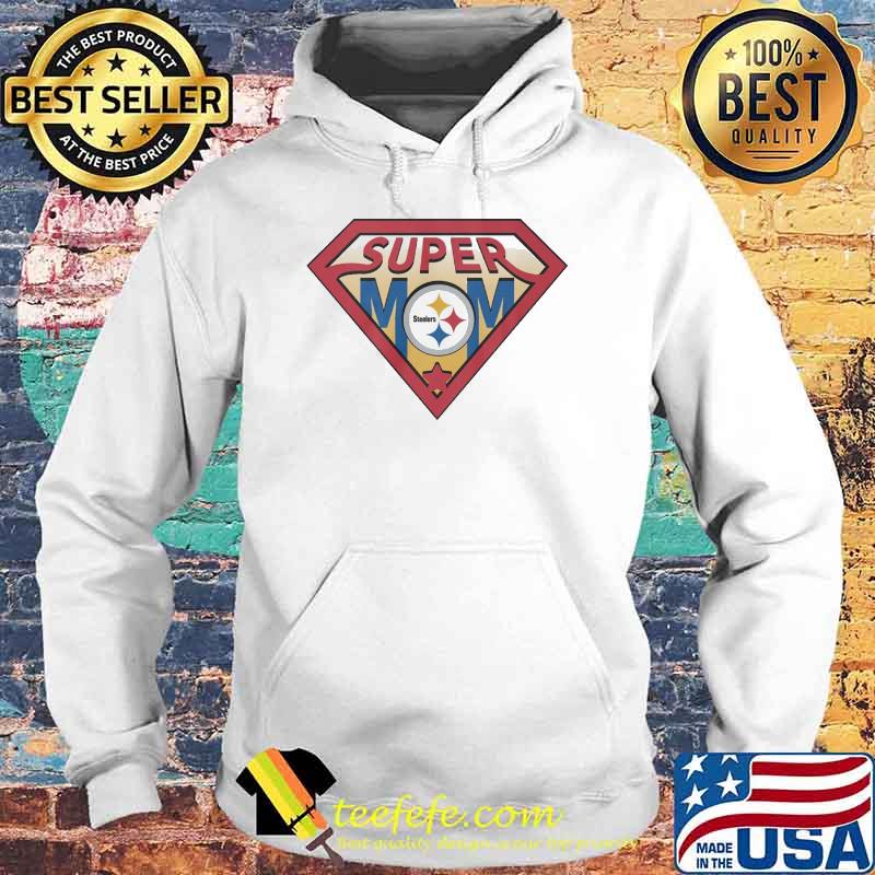 Awesome super mom steelers shirt - Teefefe Premium ™ LLC