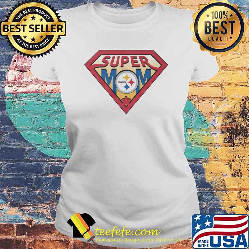 Awesome super mom steelers shirt - Teefefe Premium ™ LLC