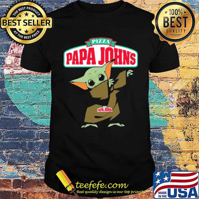 Baby yoda dabbing Pizza Papa John's s Unisex Baby yoda dabbing Pizza Papa John's s Unisex