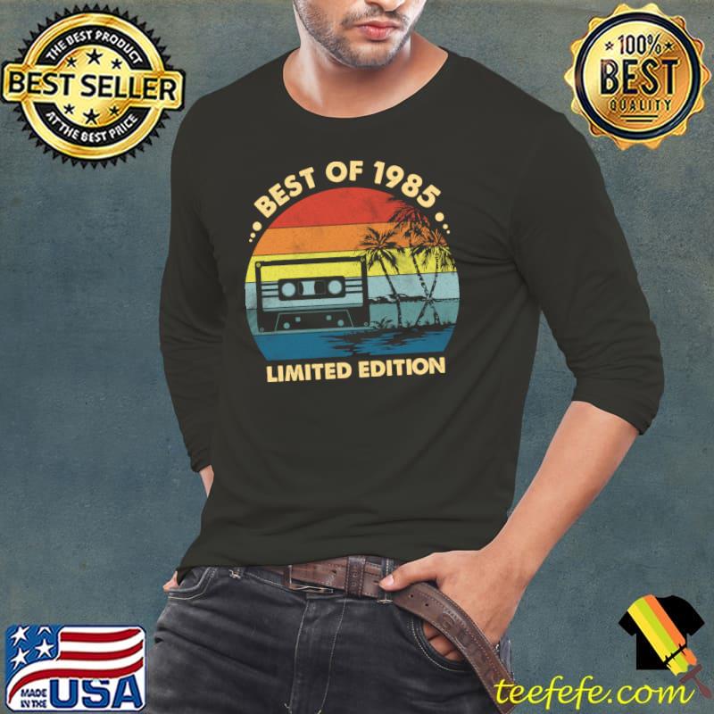 Best Of 1985 Made In 1985 Limited Edition 38th Birthday 38 Year Old Vintage T-Shirt