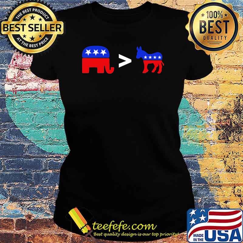 Biden republican vs democratic s Ladies tee Biden republican vs democratic s Ladies tee
