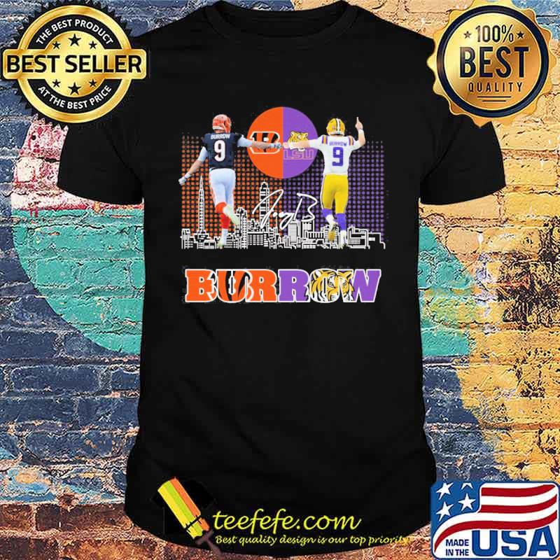Burrow LSU and Bengals signature s Unisex Burrow LSU and Bengals signature s Unisex