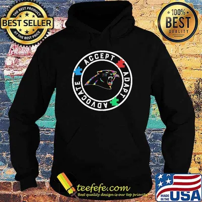 Carolina Panthers advocate accept adapt autism shirt