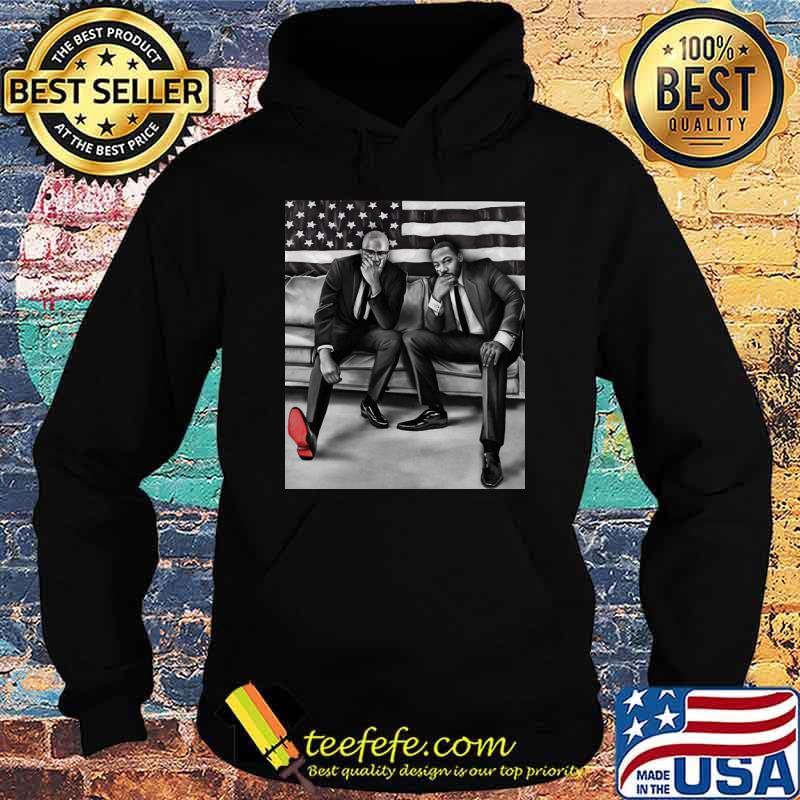 Charles Michael Davis America flag shirt