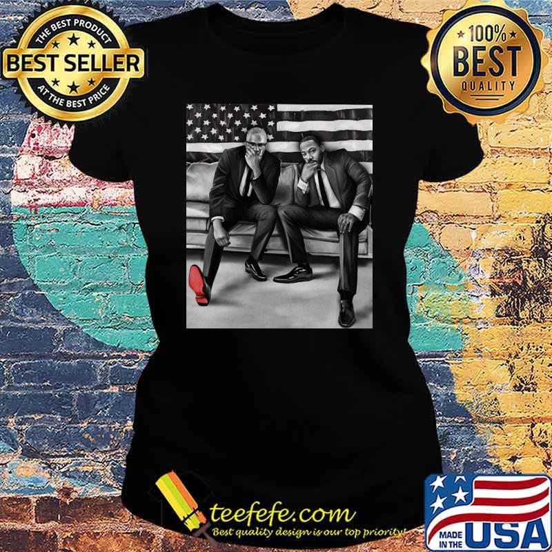 Charles Michael Davis America flag s Ladies tee Charles Michael Davis America flag s Ladies tee