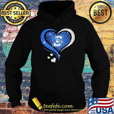 Creighton University heart diamond love shirt