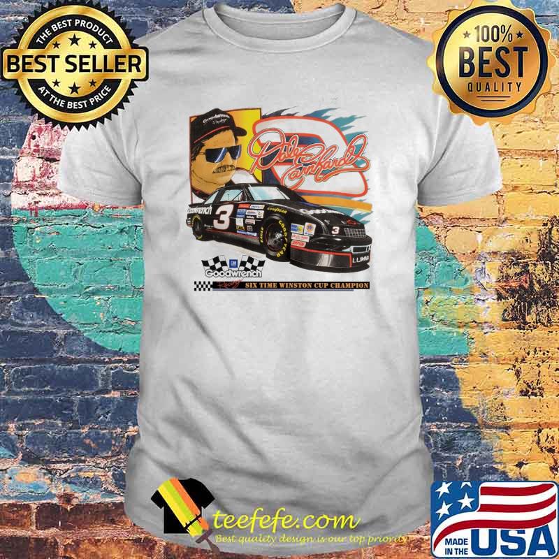 Dale Earnhardt goodwrench six time winston cup champion shirt Dale Earnhardt goodwrench six time winston cup champion shirt