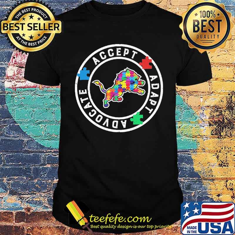 Detroit Lions advocate accept adapt autism s Unisex Detroit Lions advocate accept adapt autism s Unisex
