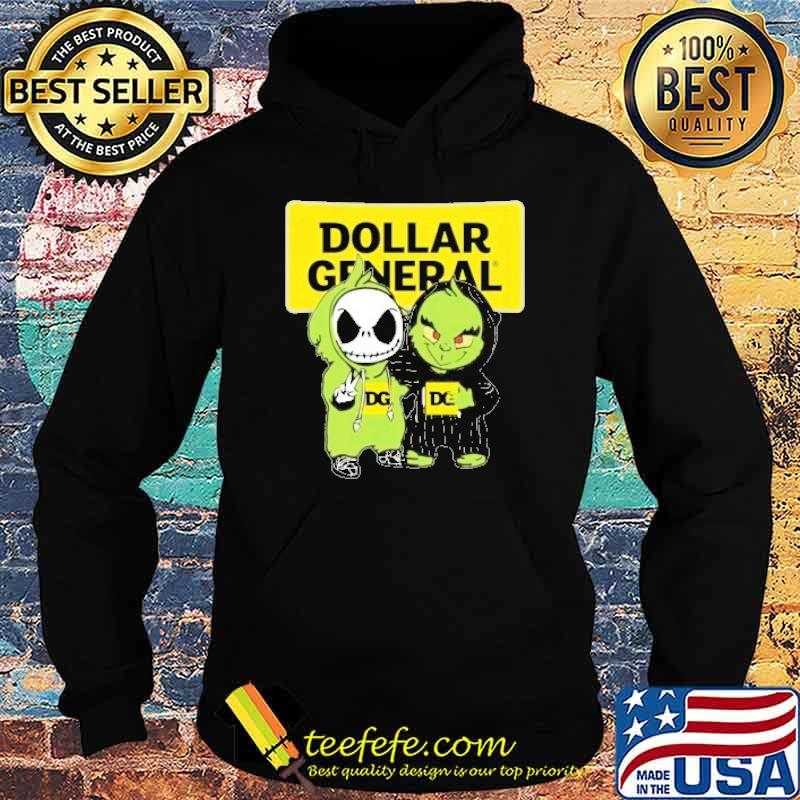 Dollar General Jack Skellington and Grinch shirt