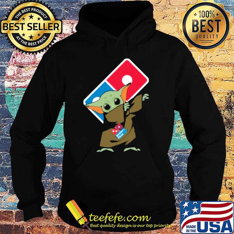 DOMINO'S PIZZA baby yoda dabbing shirt