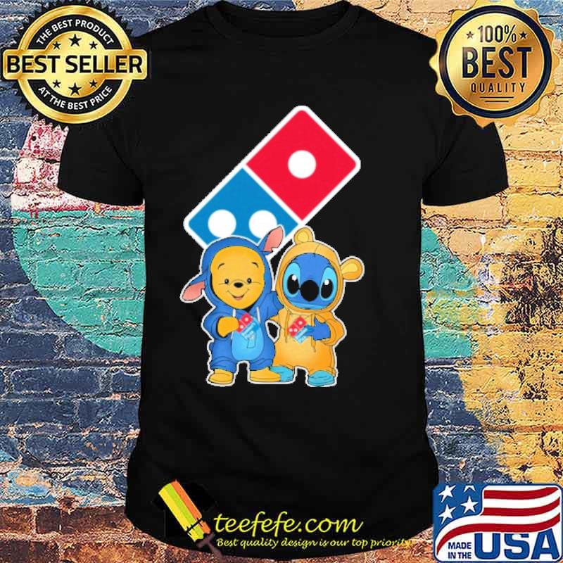 DOMINO'S PIZZA pooh and Stitch s Unisex DOMINO'S PIZZA pooh and Stitch s Unisex