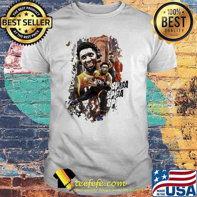 Donovan Mitchell 45 basketball spiba shirt