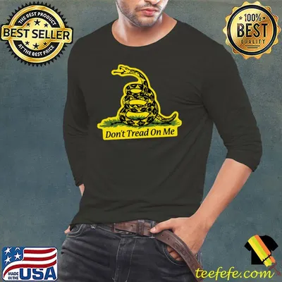 Don't Tread On Me Gadsden Snake T-Shirt