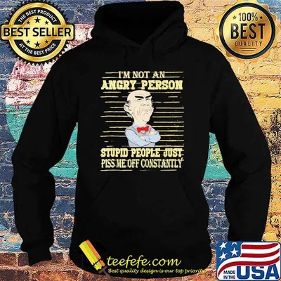 Dr Seuss I'm not an angry person stupid people just piss me off constantly shirt