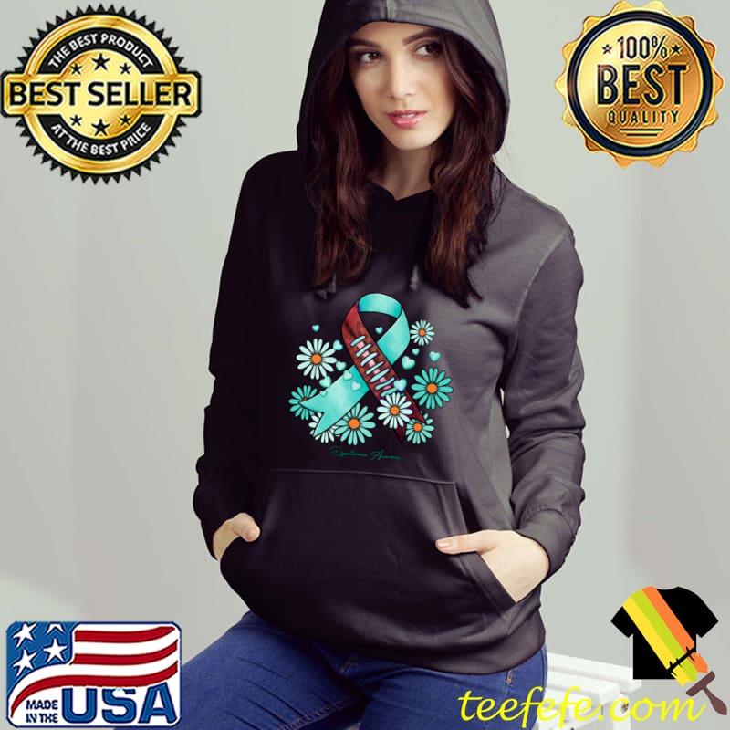 Dysautonomia Awareness Baseball Ribbon Flower T-Shirt Hoodie Dysautonomia Awareness Baseball Ribbon Flower T-Shirt Hoodie