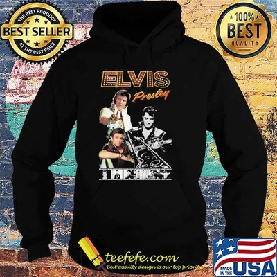 Elvis presley signature picture shirt
