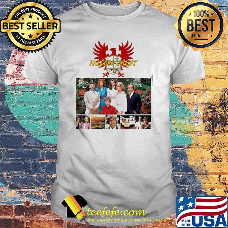 Falcon Crest family picture logo shirt