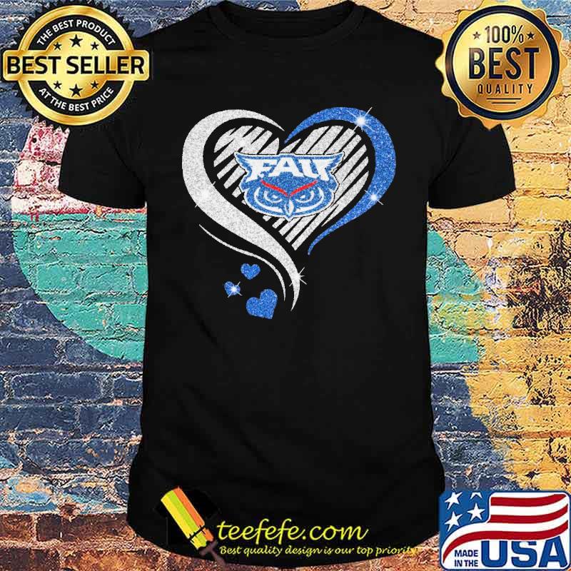 Florida Atlantic University heart diamond love s Unisex Florida Atlantic University heart diamond love s Unisex