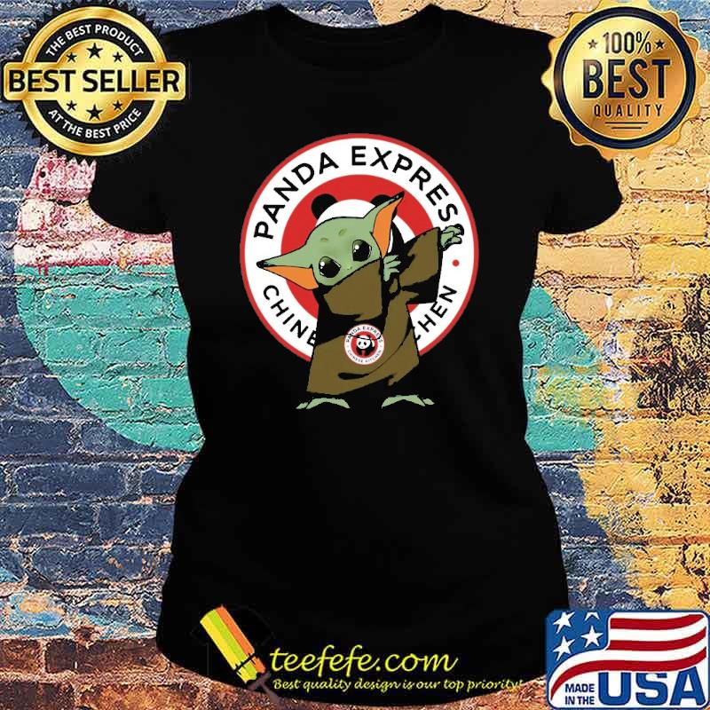 Funny baby yoda dabbing panda express s Ladies tee Funny baby yoda dabbing panda express s Ladies tee