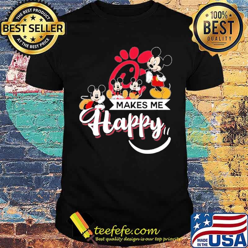 Funny cHICK-FIL-A makes me happy mickey s Unisex Funny cHICK-FIL-A makes me happy mickey s Unisex