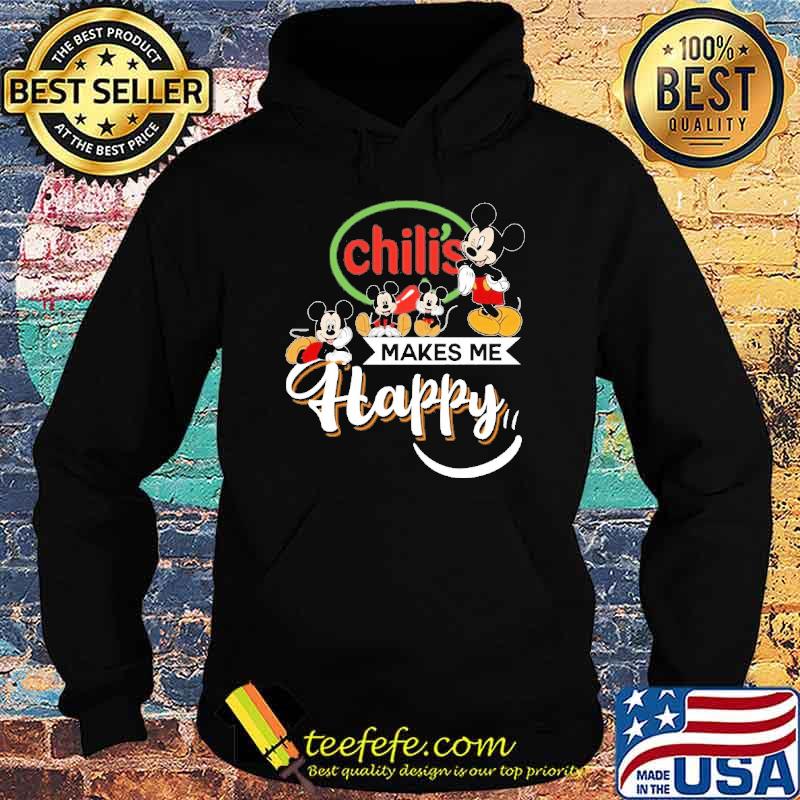 Funny chili's makes me happy Mickey shirt Funny chili's makes me happy Mickey shirt
