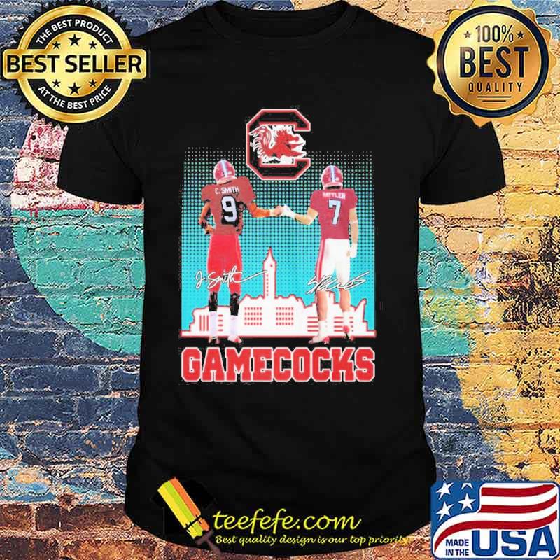 Gamecock C.Smith And Rattler Signatures City Skyline Shirt Unisex Gamecock C.Smith And Rattler Signatures City Skyline Shirt Unisex
