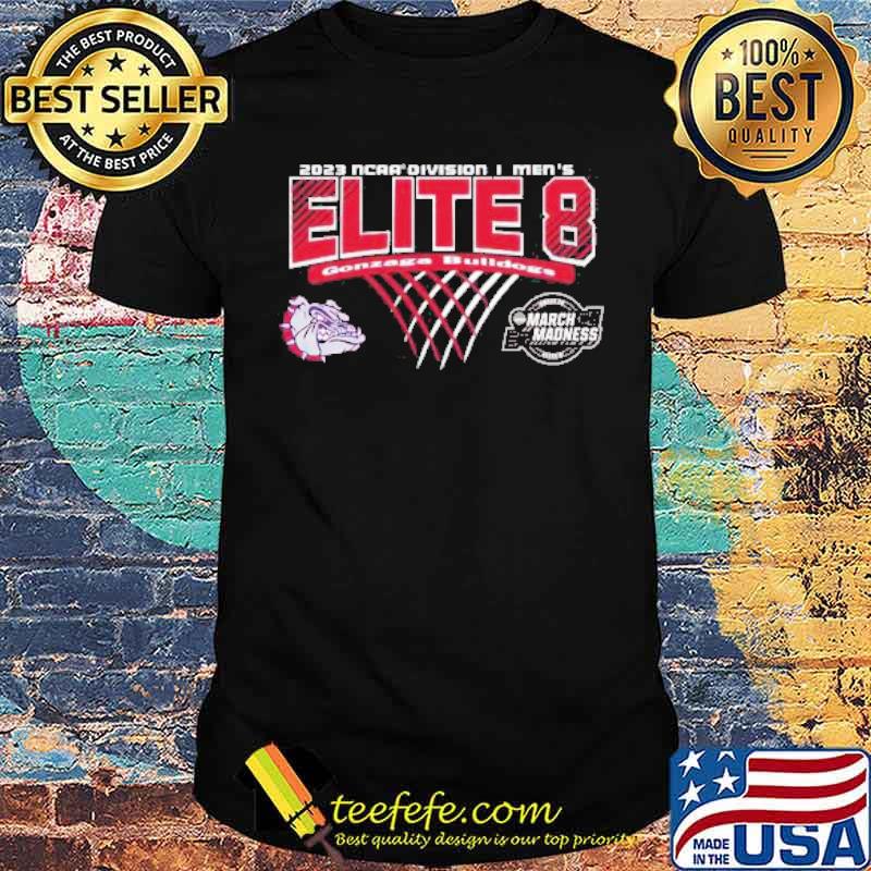Gonzaga Bulldogs 2023 NCAA Division I Men’s Basketball Elite Eight March Madness Shirt Unisex Gonzaga Bulldogs 2023 NCAA Division I Men’s Basketball Elite Eight March Madness Shirt Unisex