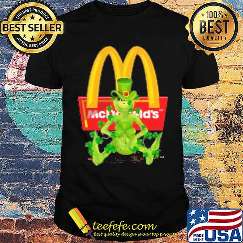 Grinch hug St.Patrick's day McDonald's s Unisex Grinch hug St.Patrick's day McDonald's s Unisex