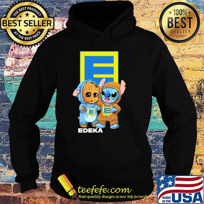Groot and stitch Edeka shirt
