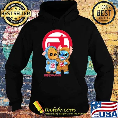 Groot and stitch Rossmann shirt