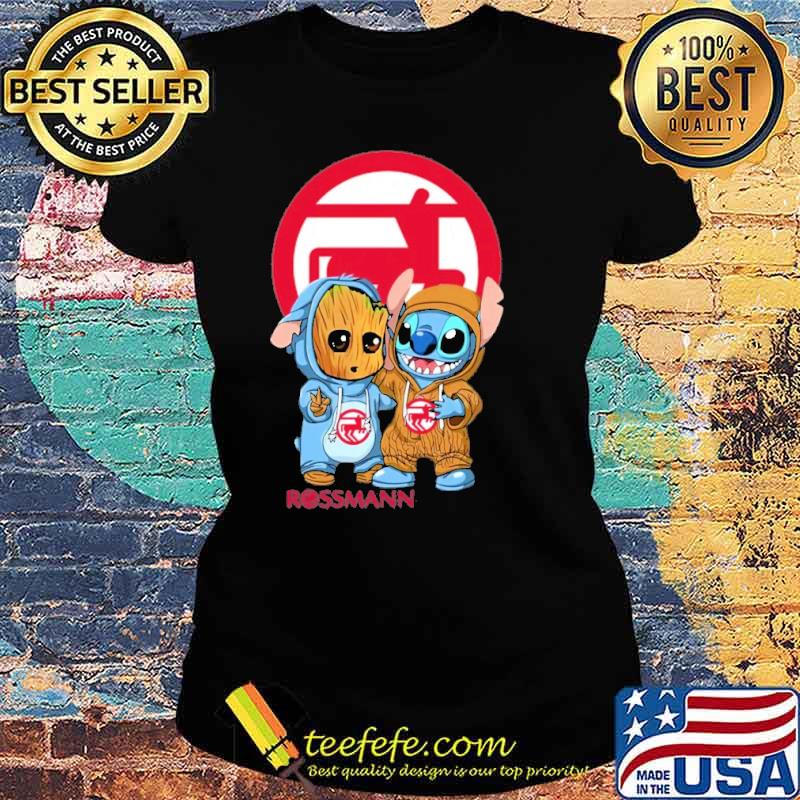Groot and stitch Rossmann s Ladies tee Groot and stitch Rossmann s Ladies tee