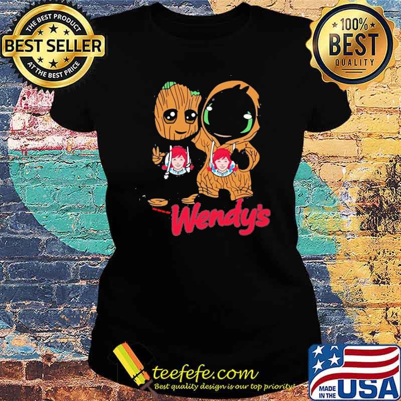 Groot and Toothless wendy's s Ladies tee Groot and Toothless wendy's s Ladies tee