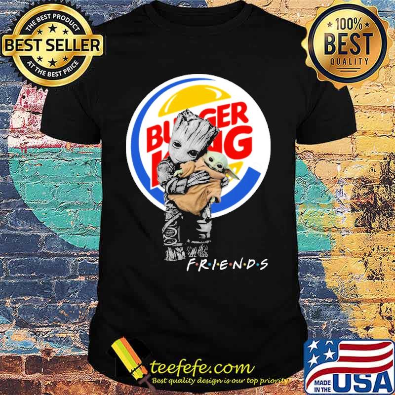 Groot hug baby yoda friends Burger king s Unisex Groot hug baby yoda friends Burger king s Unisex