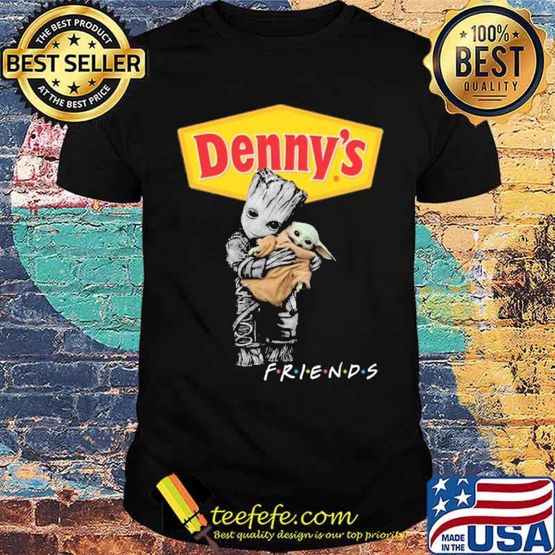 Groot hug baby yoda friends Denny's s Unisex Groot hug baby yoda friends Denny's s Unisex