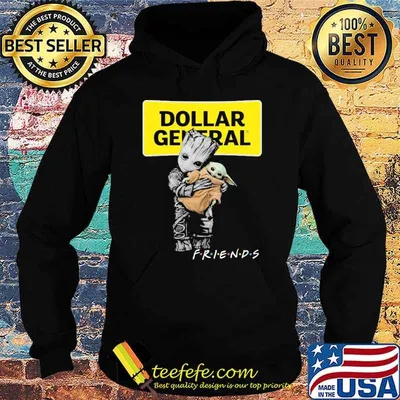 Groot hug baby yoda friends Dollar General shirt