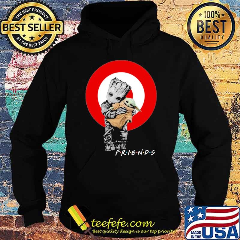 Groot hug baby yoda friends target shirt