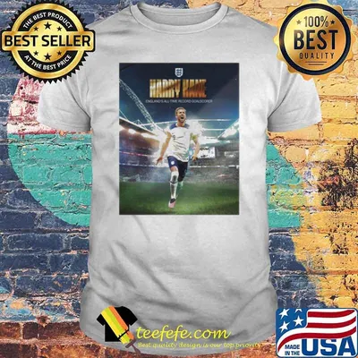 Harry Kane England’s All Time Record Goalscorer Shirt