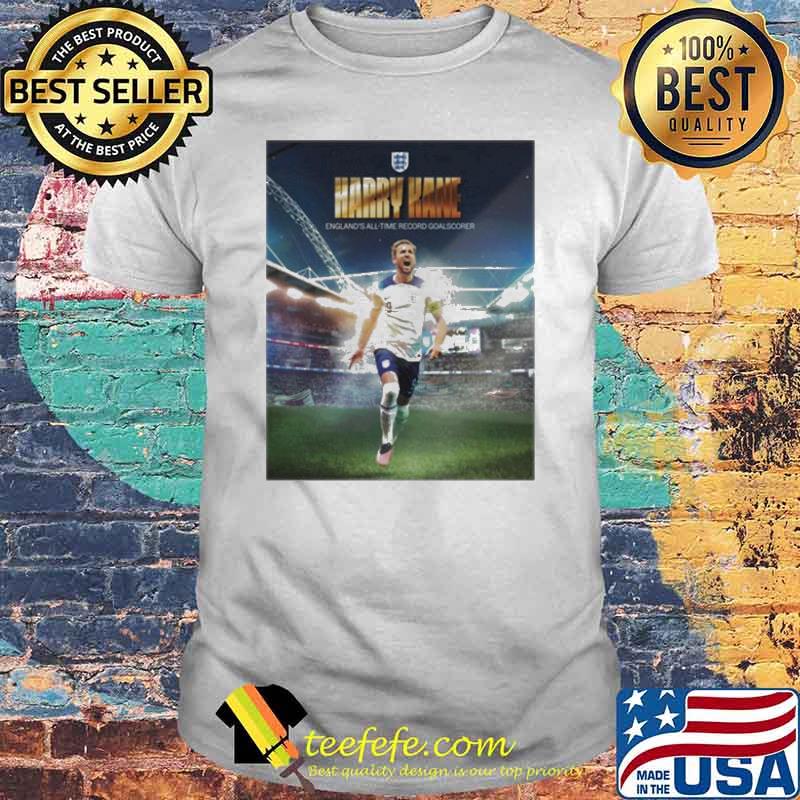 Harry Kane England’s All Time Record Goalscorer Shirt