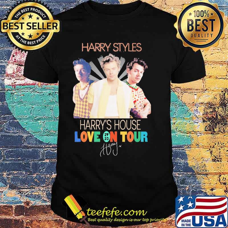 Harry Styles Harry's house love on tour 2023 signature s Unisex Harry Styles Harry's house love on tour 2023 signature s Unisex