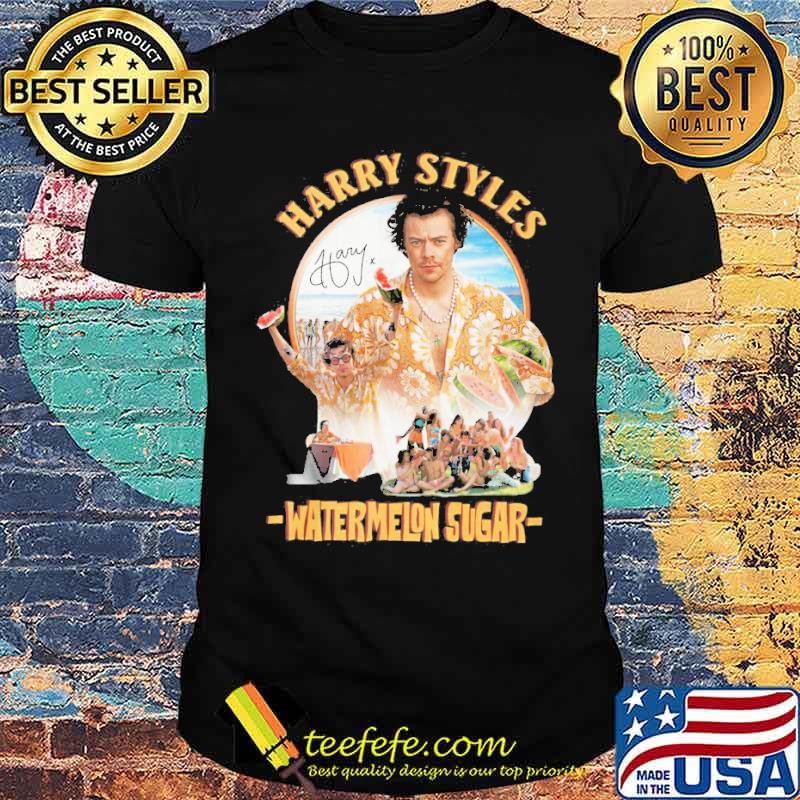 Harry Styles Watermelon sugar signature s Unisex Harry Styles Watermelon sugar signature s Unisex