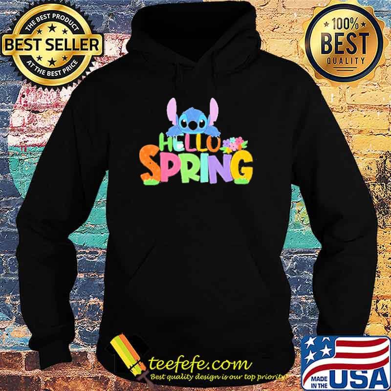 Hello Spring Disney Stitch Easter shirt