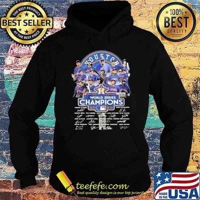 Houston Astros world series champions 2022 signatures shirt