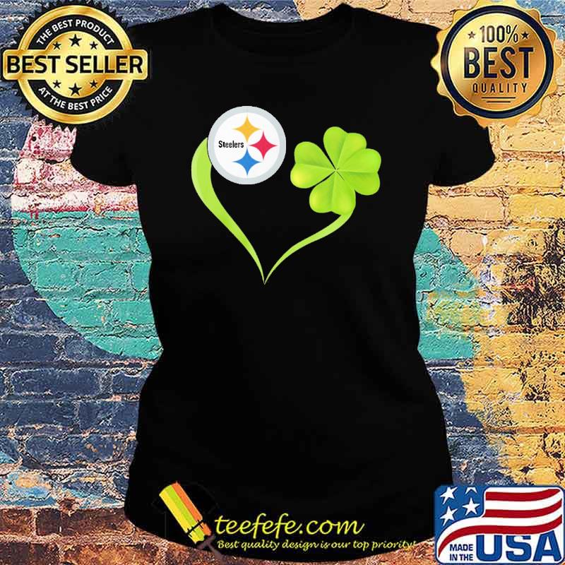 Irish St.Patrick's day Steelers s Ladies tee Irish St.Patrick's day Steelers s Ladies tee
