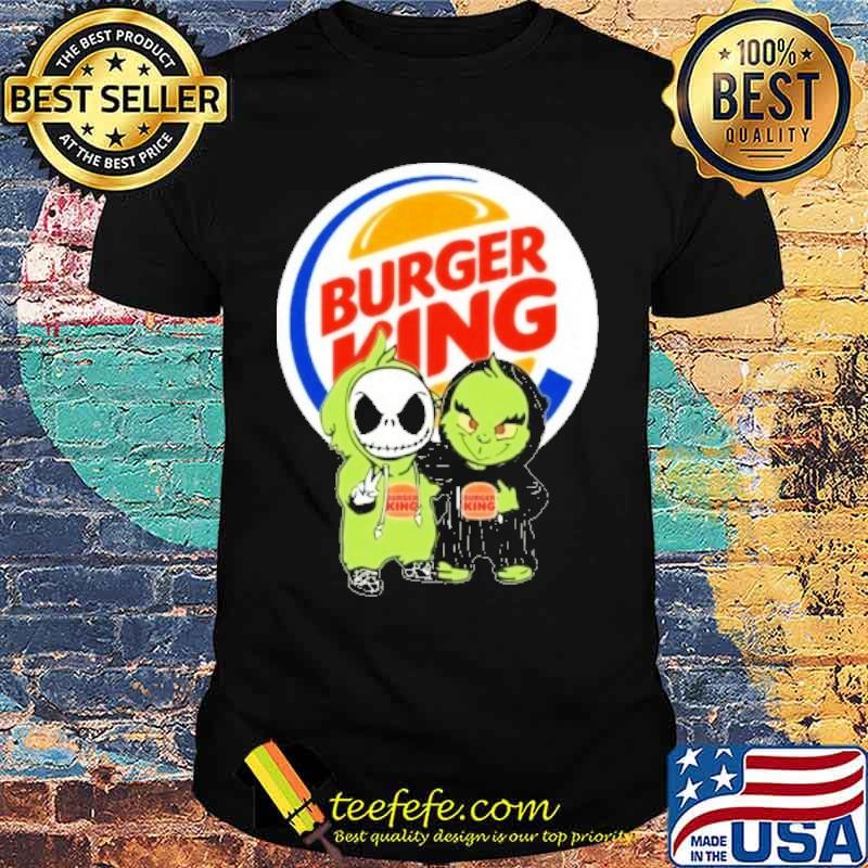 Jack Skellington and Grinch Burger king s Unisex Jack Skellington and Grinch Burger king s Unisex