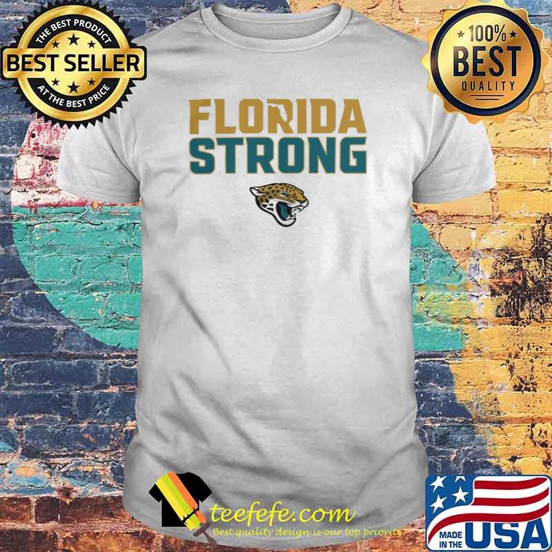 Jacksonville Jaguars Fanatics Branded White Florida Strong shirt