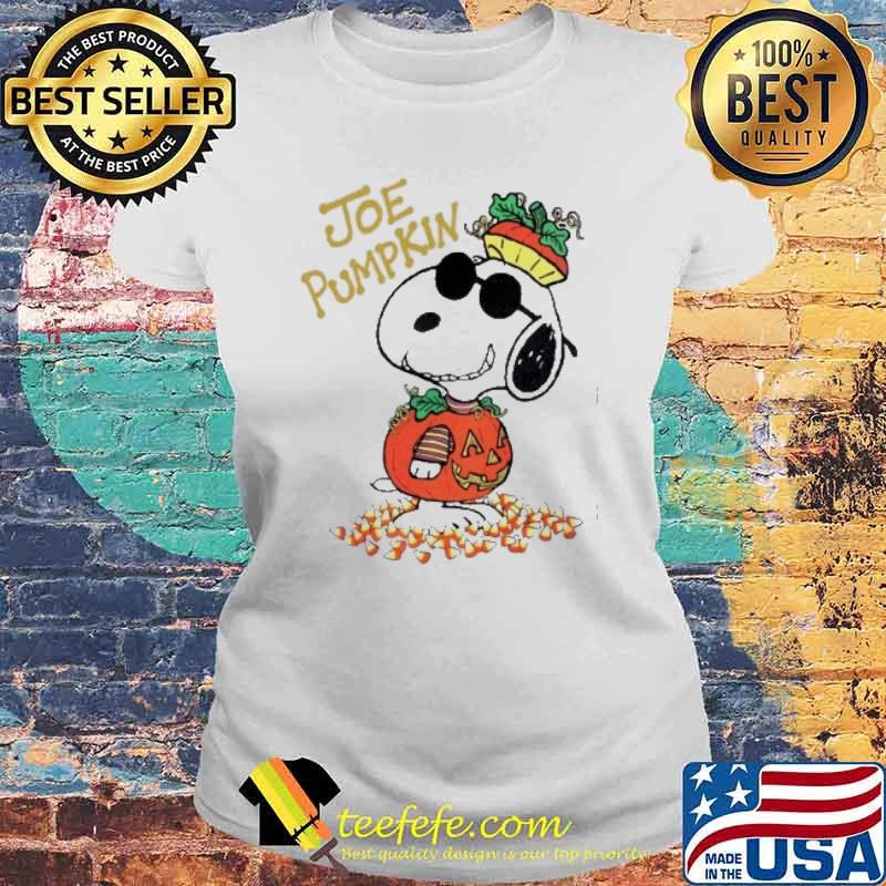 Joe Pumpkin snoopy halloween s Laides tee Joe Pumpkin snoopy halloween s Laides tee