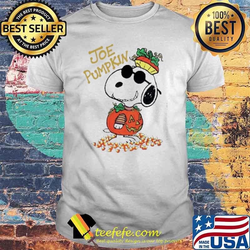 Joe Pumpkin snoopy halloween shirt
