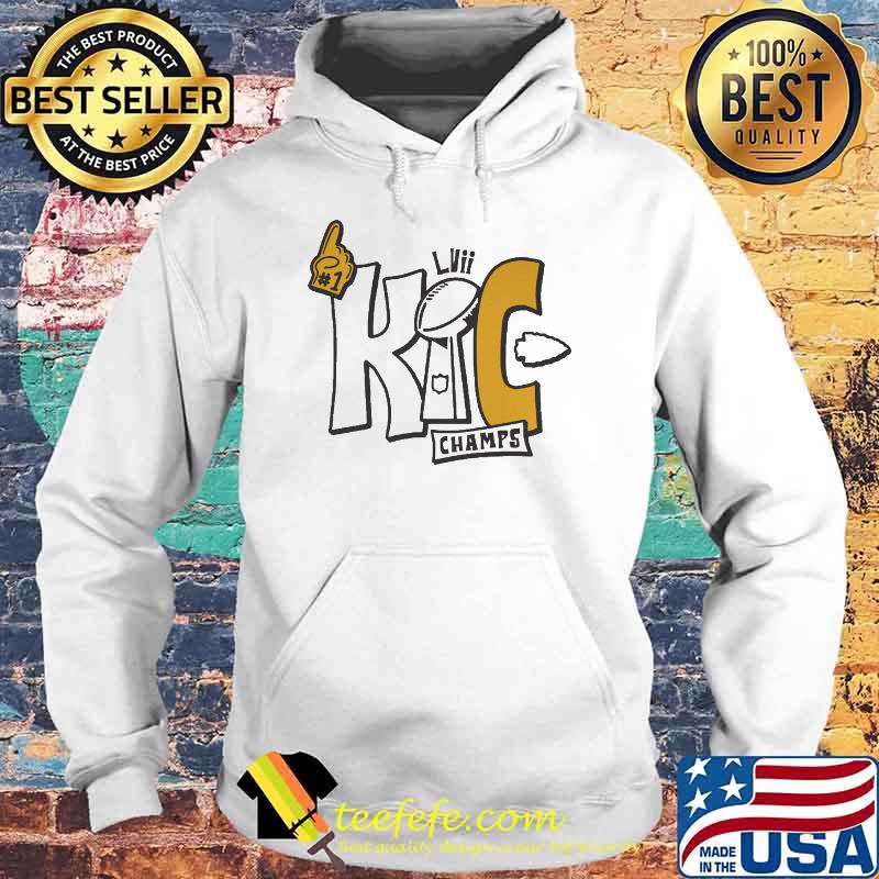 Kansas city Chiefs champs LVII #1 s Hoodie Kansas city Chiefs champs LVII #1 s Hoodie