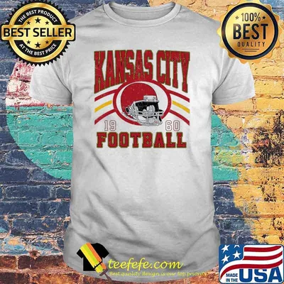 Kansas city Chiefs football 1960 shirt