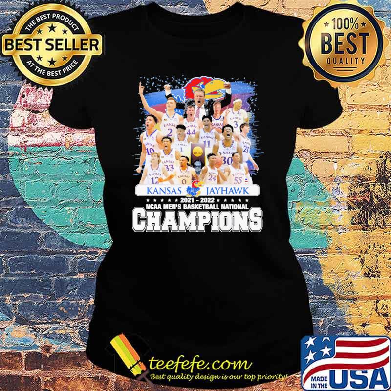 Kansas Jayhawk 2021-2022 NCAA men's basketball national champions s Ladies tee Kansas Jayhawk 2021-2022 NCAA men's basketball national champions s Ladies tee
